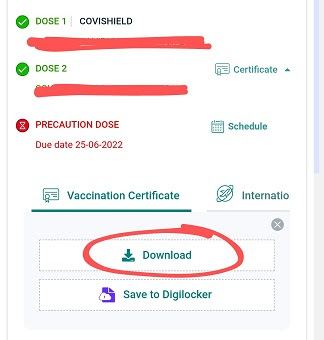 Covid Vaccine Certificate Download 4